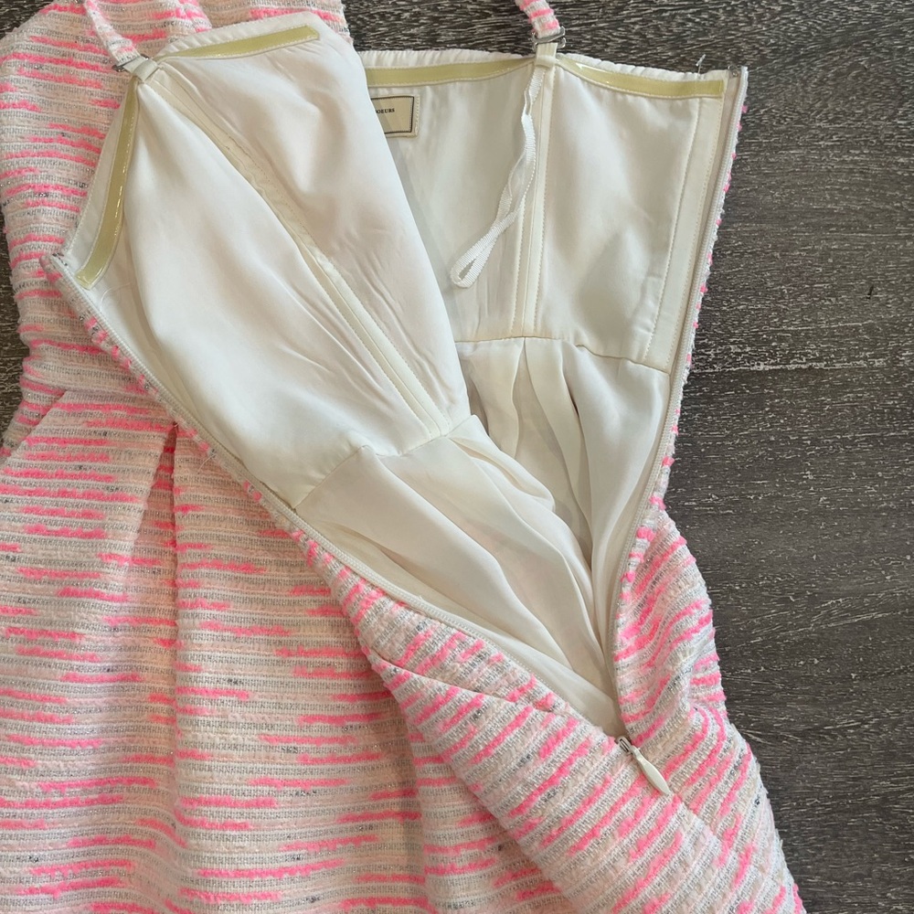 Moulinette Soeurs Pink and White Mini Dress - Picture 14 of 16